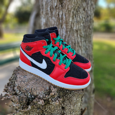 Air Jordan 1 Mid SE GS Christmas