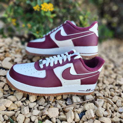 Nike Air Force 1 '07 LV8 White Night Maroon (Size 17)