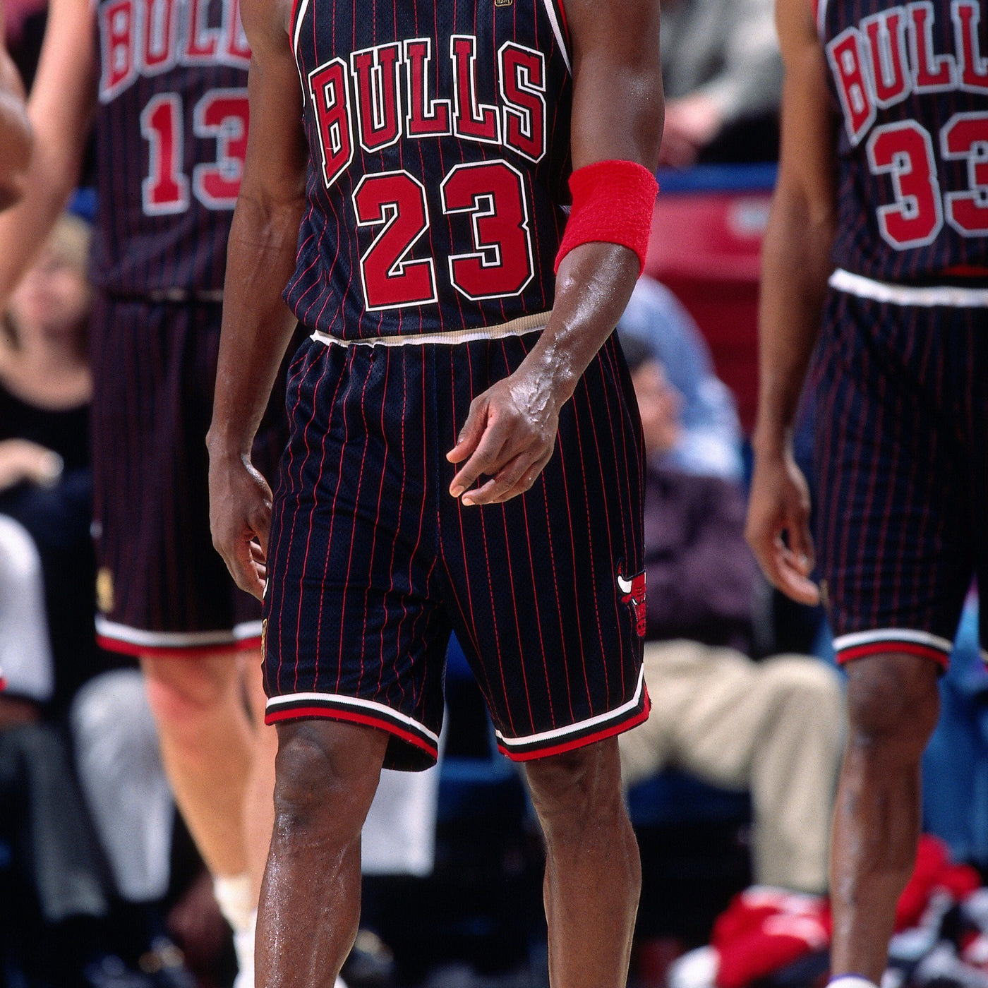 Mitchell & Ness NBA Alternate Swingman Shorts Bulls 97-98 Black MD