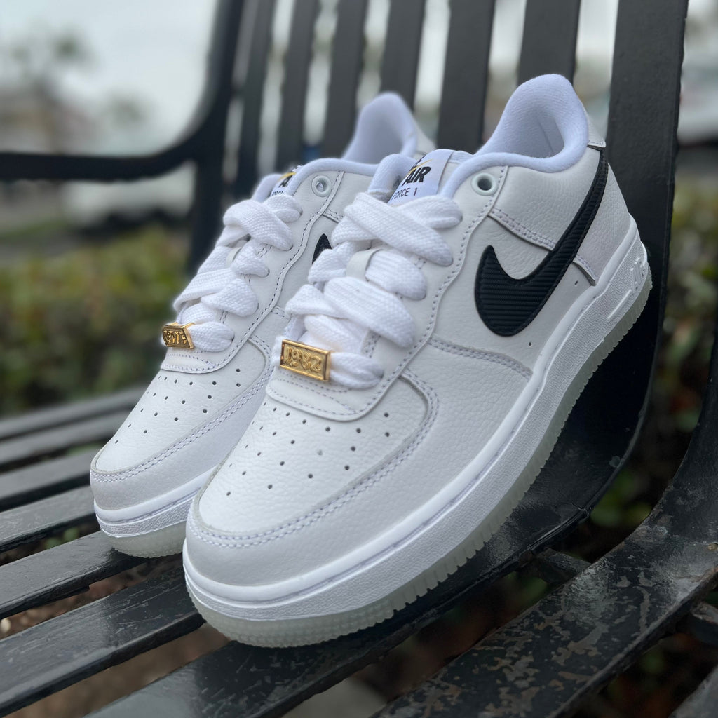 Nike Air Force 1 '07 LV8 40th Anniversary White Black – PRIVATE SNEAKERS