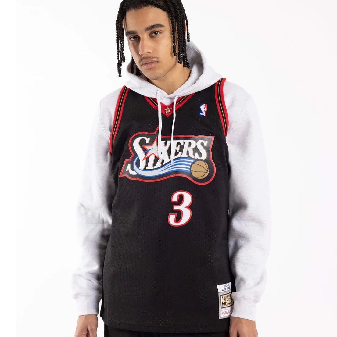 Mitchell & Ness- Philadelphia 76ers 96-97 Allen Iverson jersey (kids) –  Major Key Clothing Shop