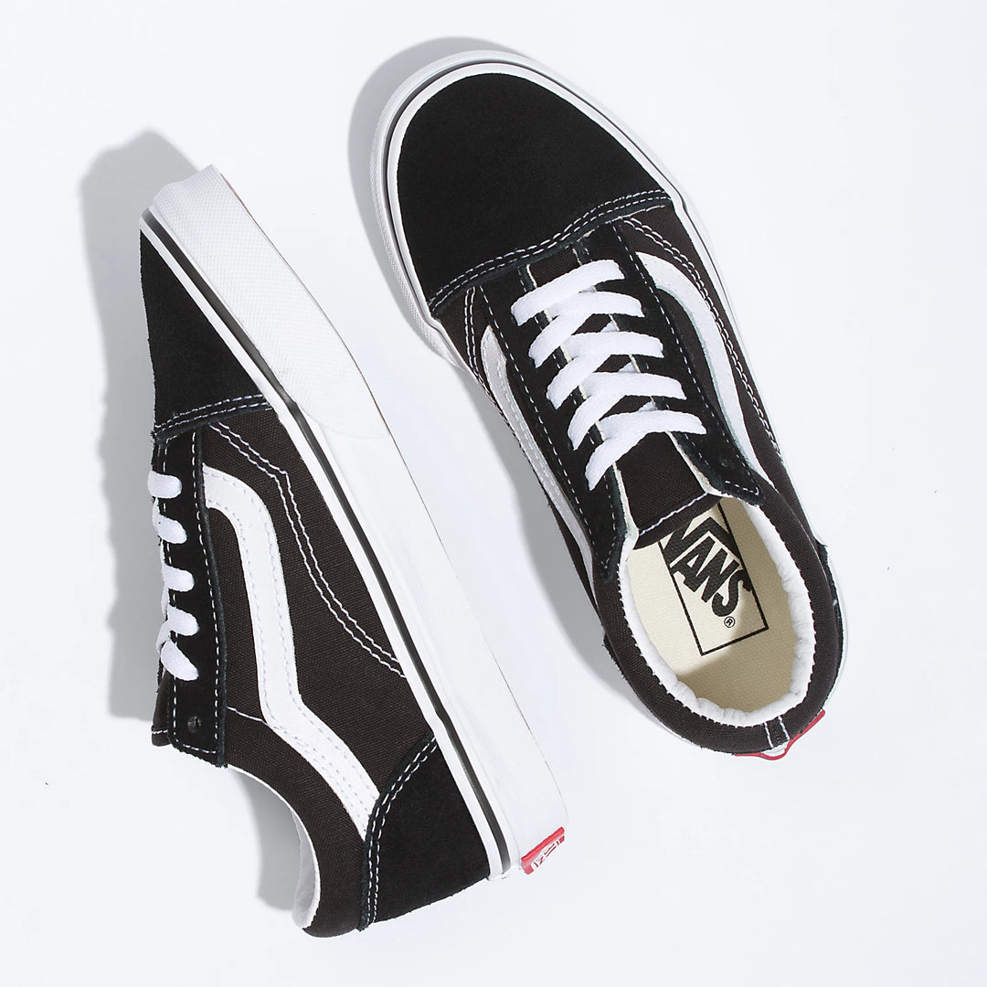 Old skool black true white best sale