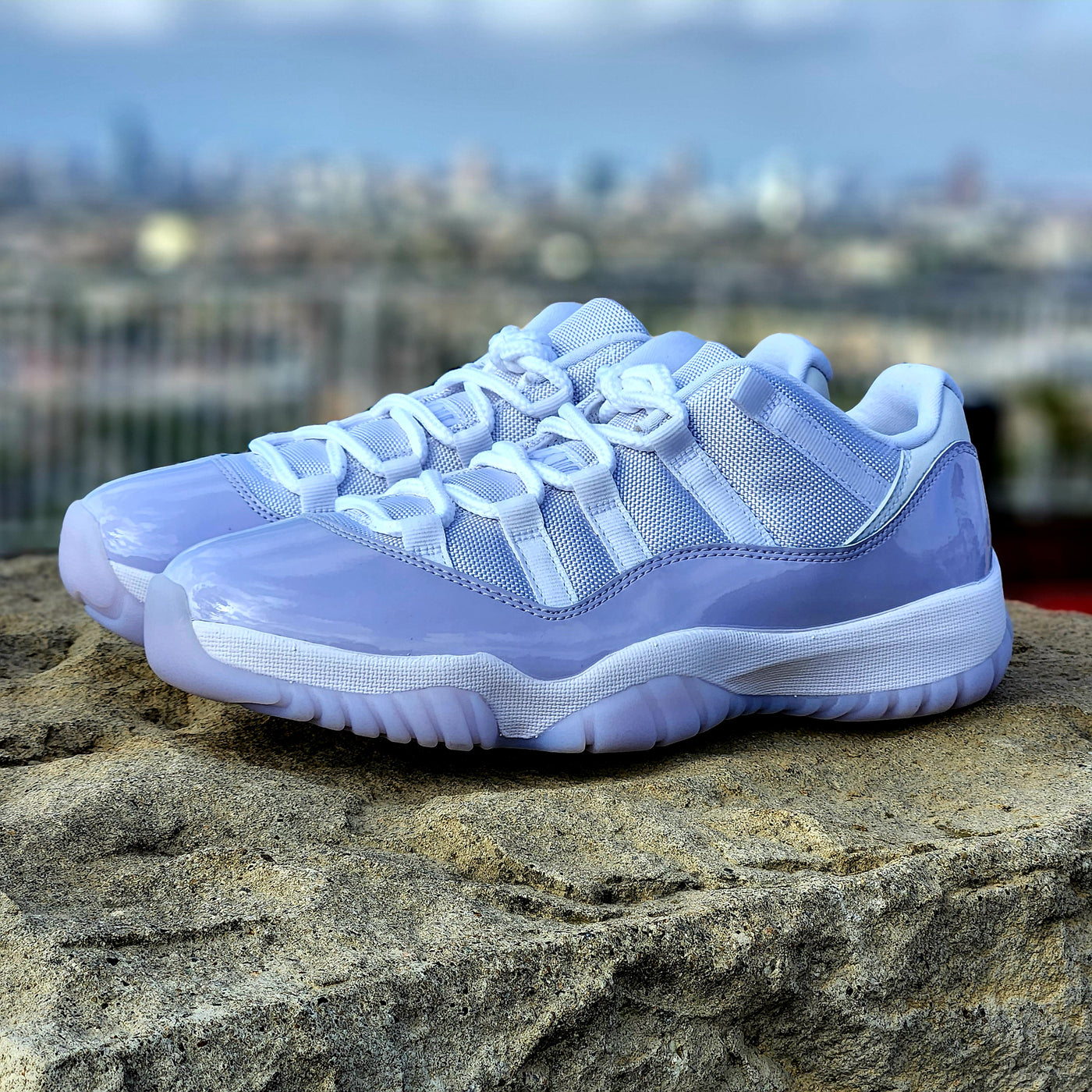 Women Air Jordan 11 Retro Low Pure Violet PRIVATE SNEAKERS