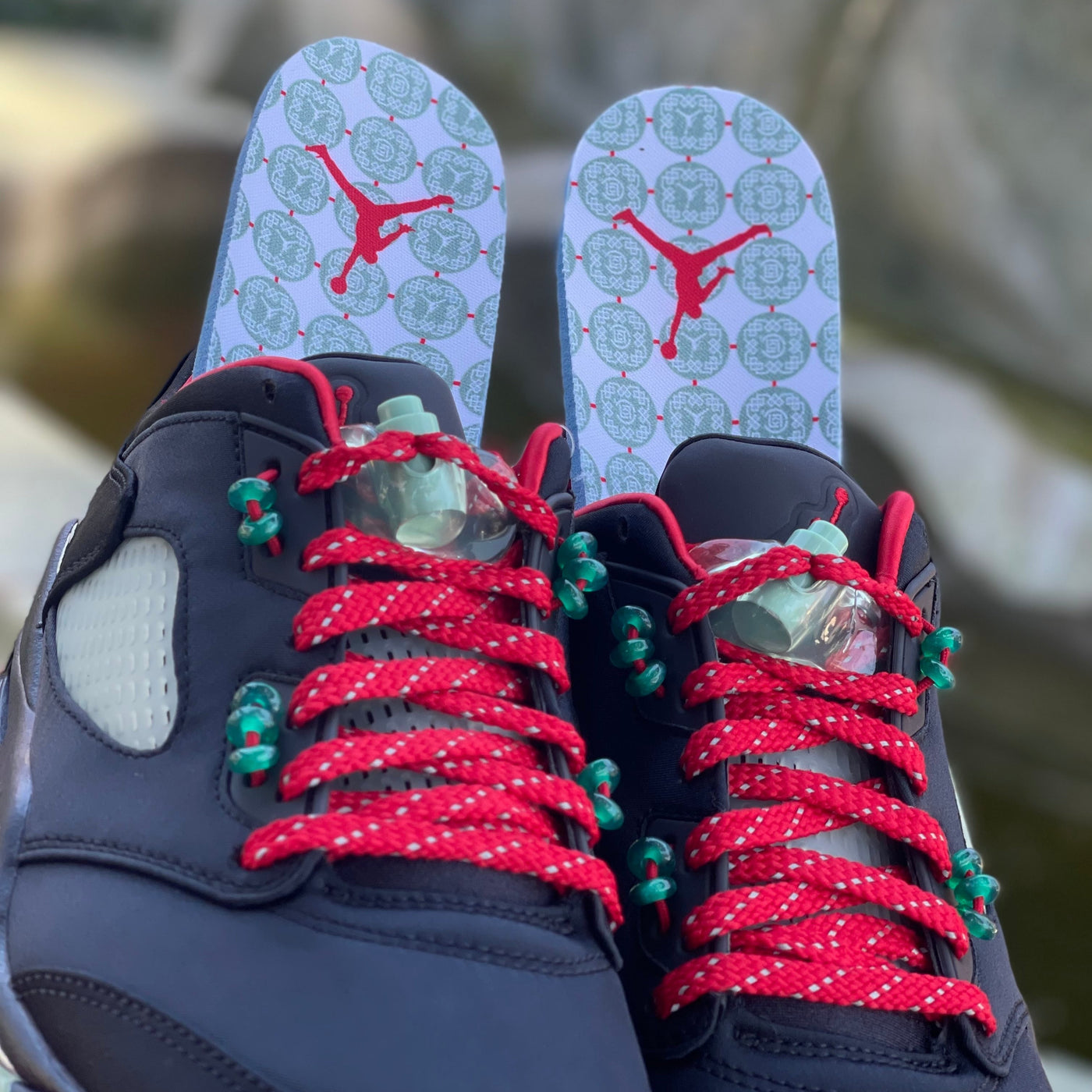 Clot x Air Jordan 5 Low Jade