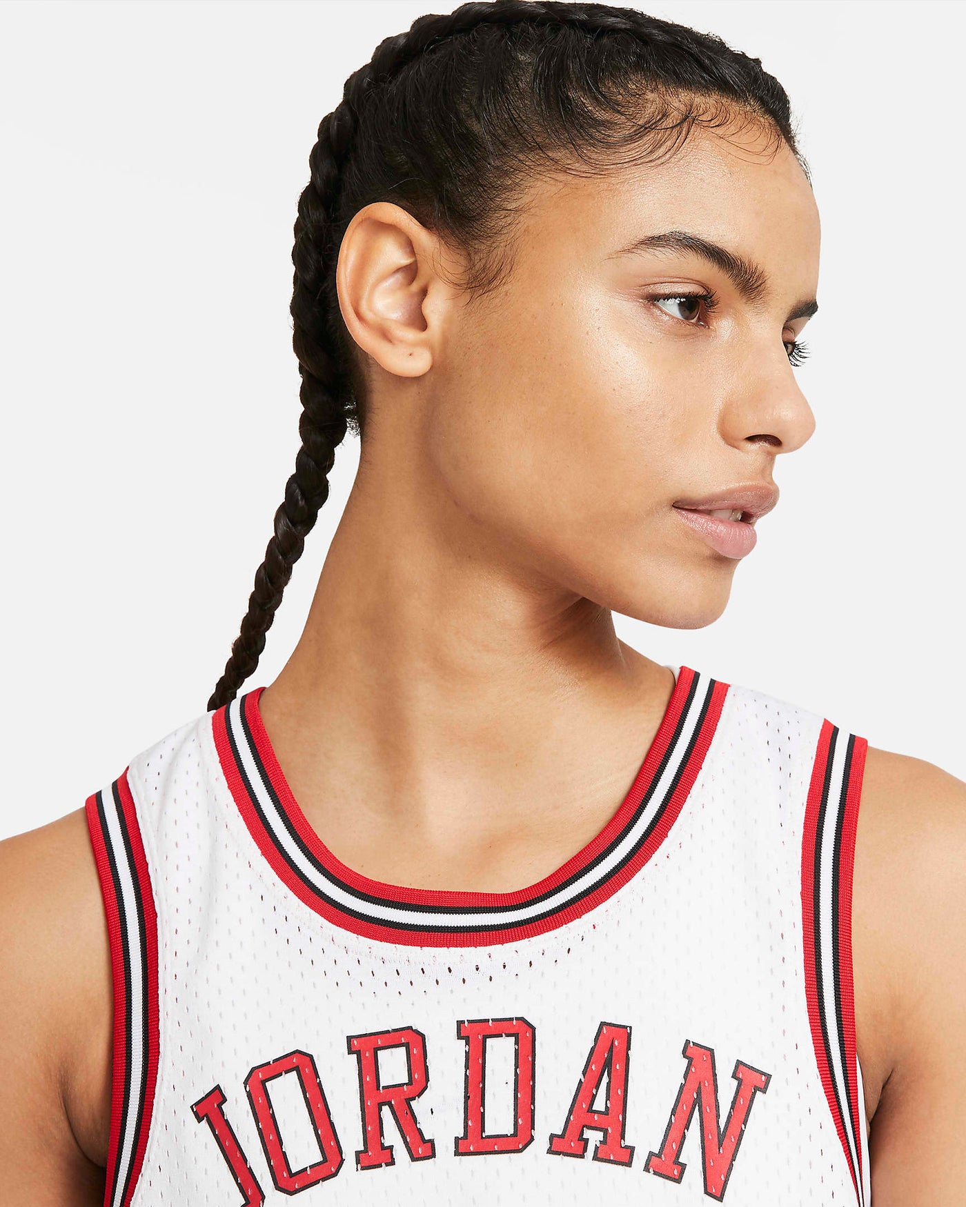 Jordan Essential Jersey - Womens - White/White, Size XS