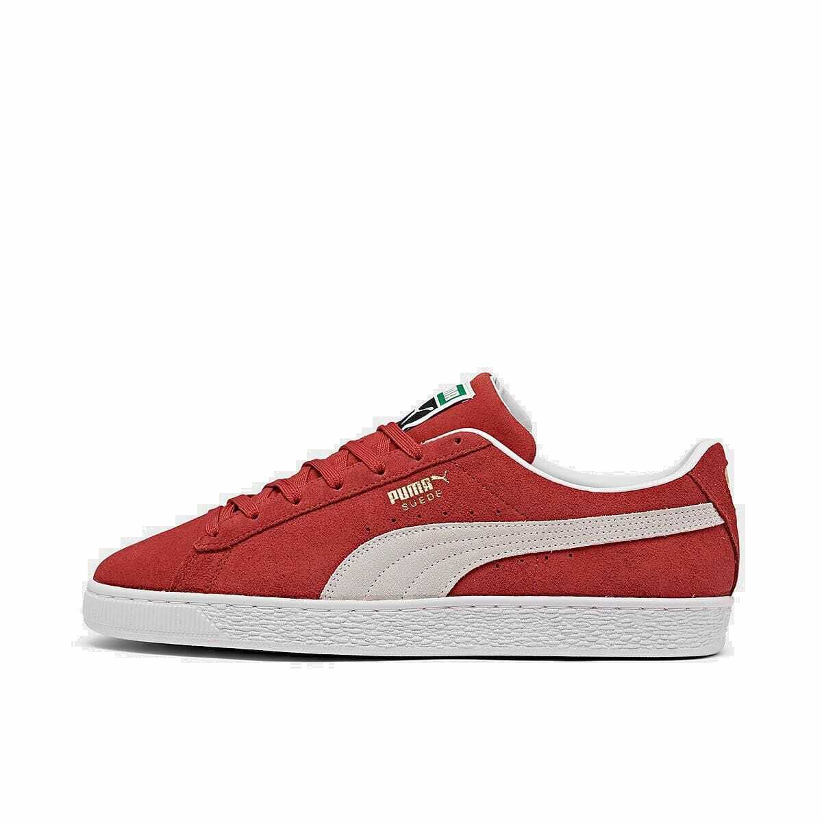 red and grey pumas